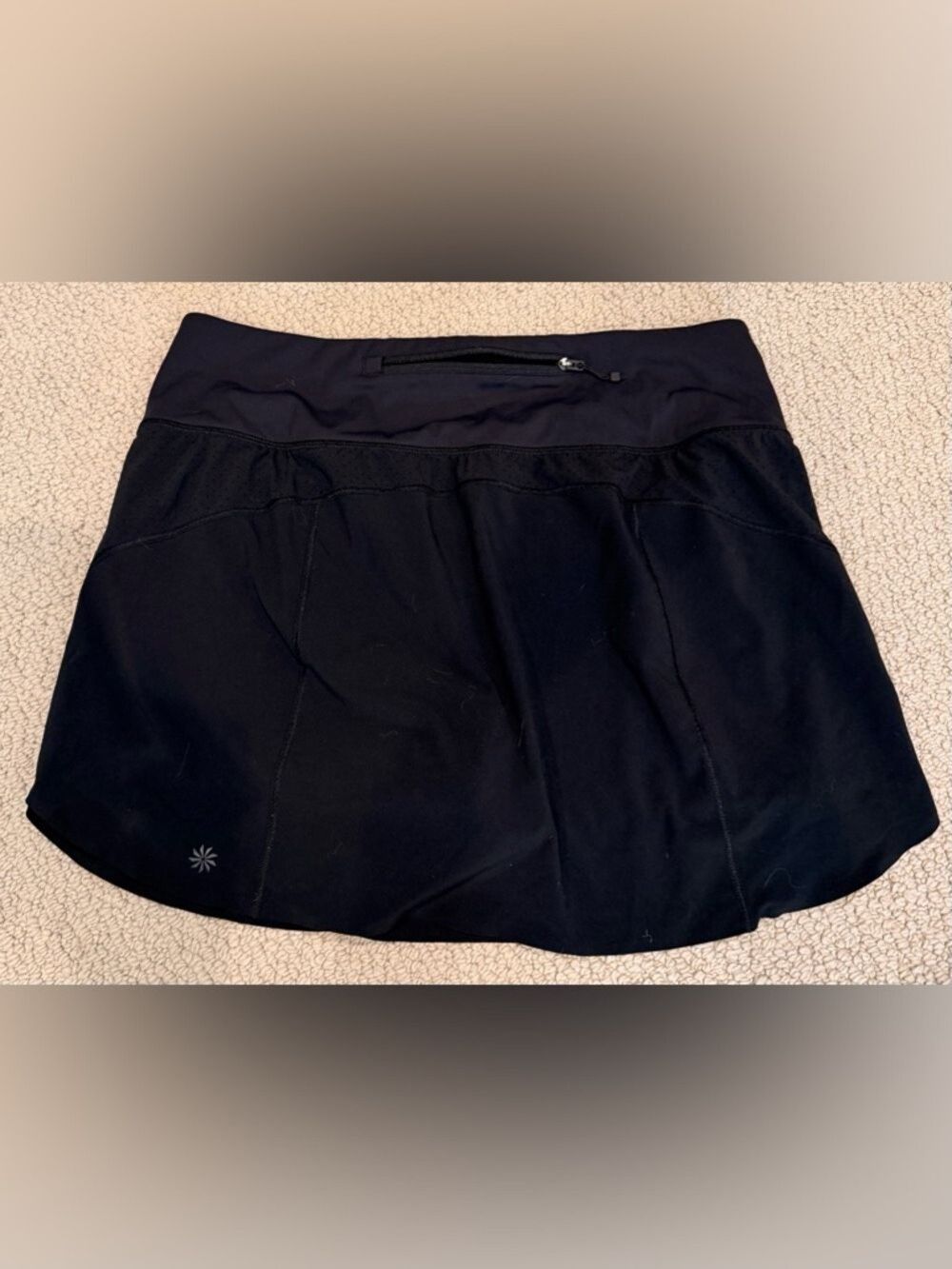 Athleta Black Athletic Skort - Picture 2 of 2